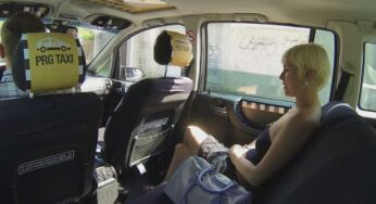 Czech Taxi 9 Taksici Eleman Sarışın Müşterisini İkna Edip Çatır Çutur Sikiyor Türkçe Altyazılı Porno