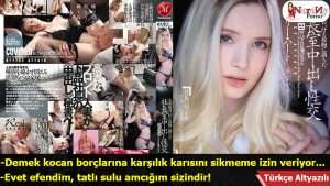 Kocamın borçları için patronlarıyla sikişiyorum Altyazılı porno